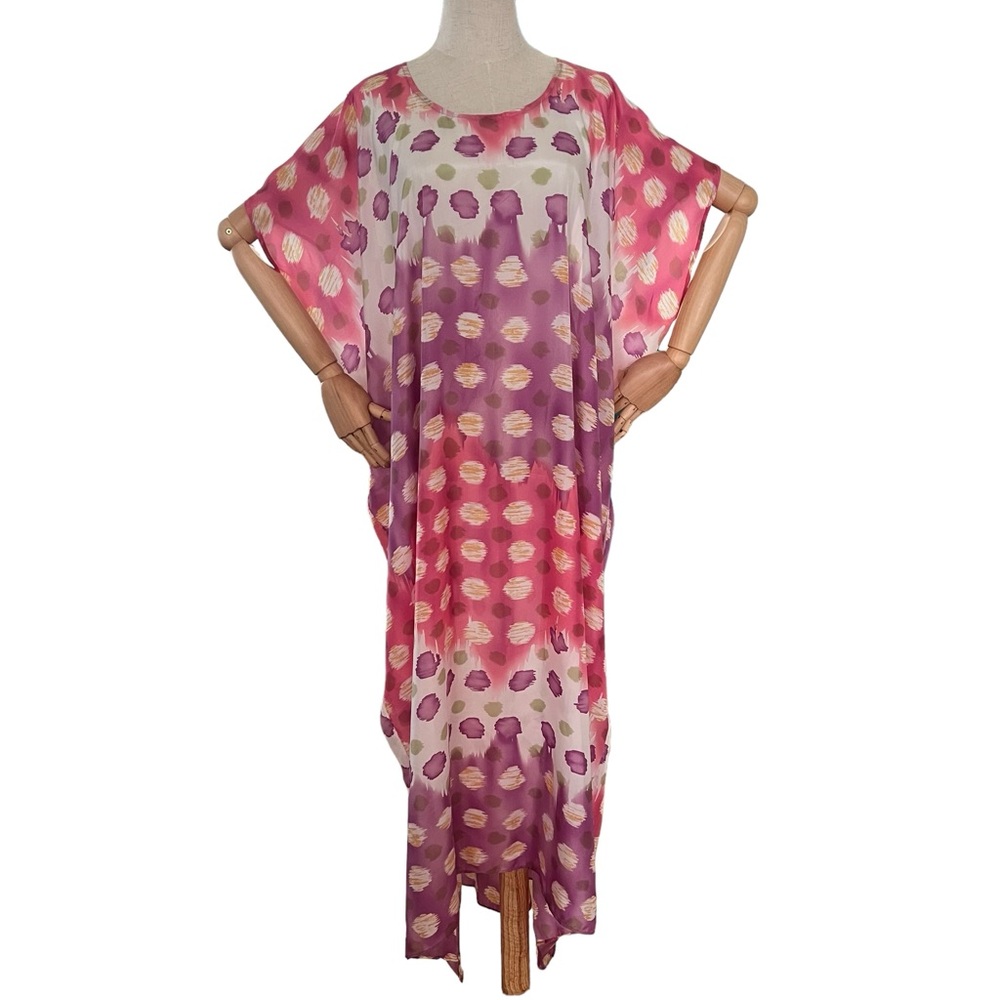 Kaftan Abstract Print One Size - image 1